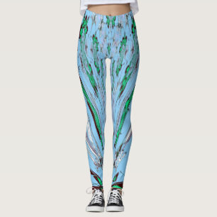 Leggings Hermoso Patrón Floral Agradable Y Agradable