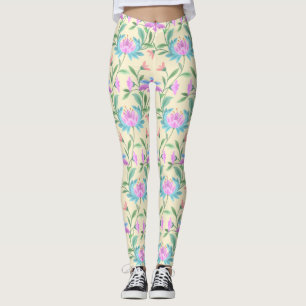 Leggings Hermoso Patrón Lilly Seamless