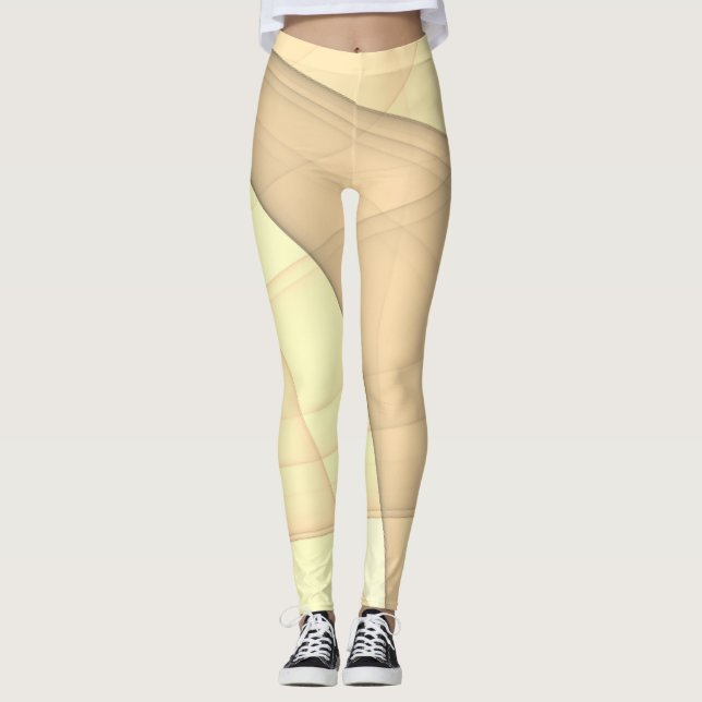 Leggings Hermoso Resumen Arte Geométrico Estiloso (Anverso)