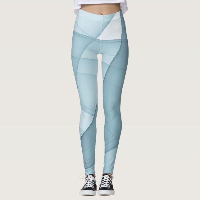 Leggings Hermoso Resumen Arte Geométrico Estiloso (Anverso)