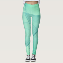 Leggings Hermoso Resumen Arte Geométrico Estiloso