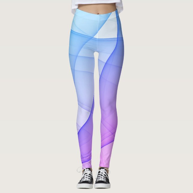 Leggings Hermoso Resumen Arte Geométrico Estiloso (Anverso)