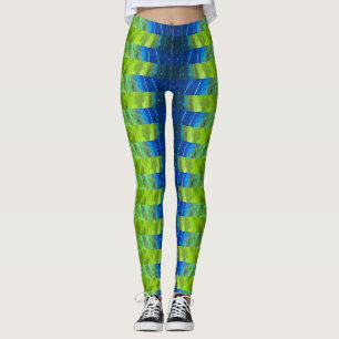 Leggings Hermoso resumen Peacock Alien