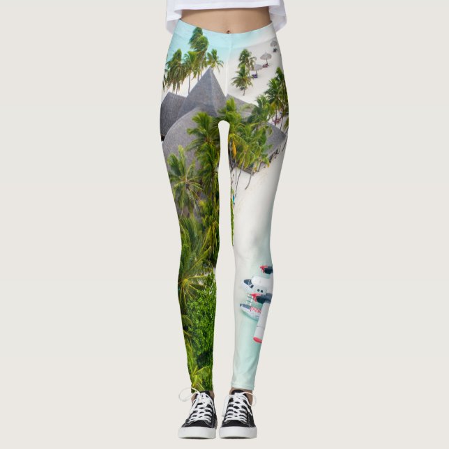 Leggings Hermosos animales marinos (Anverso)