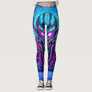 Leggings Heroico Cyberpunk Vibe