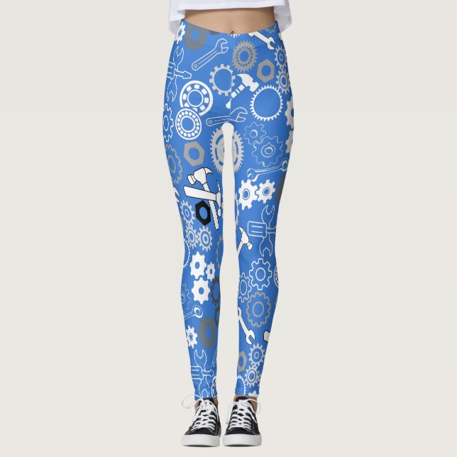 Leggings Herramientas Patrón 01.b LBlue BG (Anverso)
