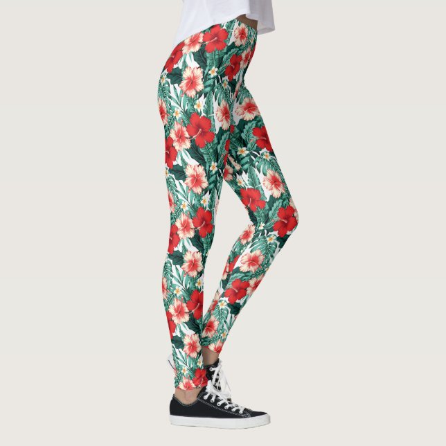Leggings Hibiscus Flowered  (Derecha)