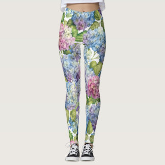 Leggings Hidrangeas en flor
