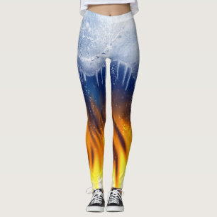 Leggings Hielo y llama