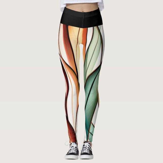 Leggings Hierba de Vidrio Emplomado (Anverso)