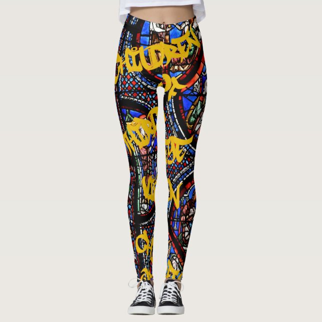Leggings Hijos de Tercer Visión de Ojo - Vidrio inoxidable  (Anverso)