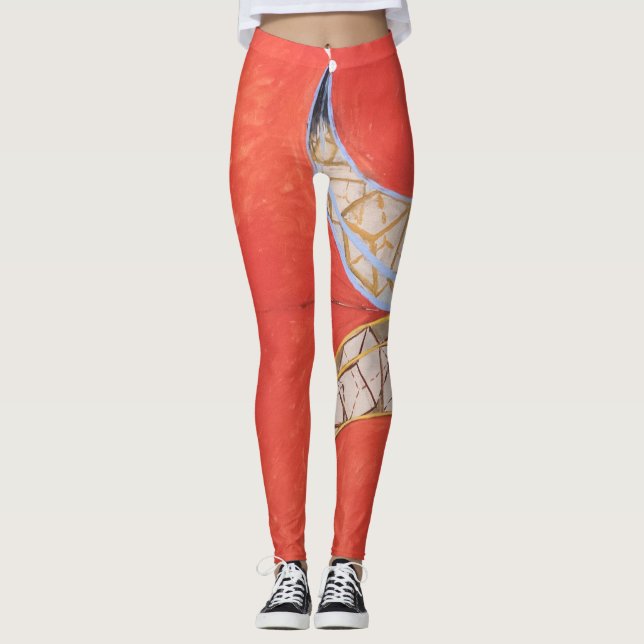Leggings Hilma af Klint The Swan 1501 (Anverso)