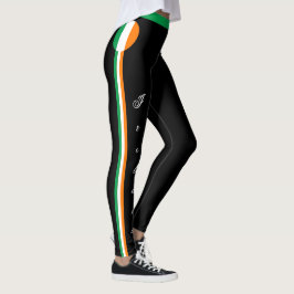 Leggings Hinchas de Moda/Deportes de la bandera irlandesa
