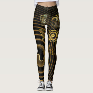 Leggings Hipnosis Arte abstracto