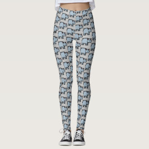Leggings Hipopótamo