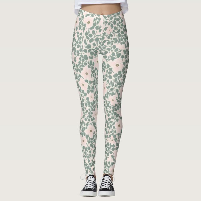 Leggings Hippie Boho Floral (Anverso)