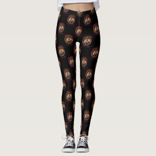 Leggings Hippie Tie Dye Cat ama a Personalizar de signo de