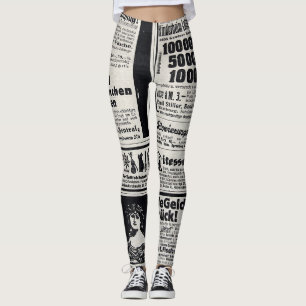 Leggings Histórico Kiev: Ilustracion de periódico de 1917