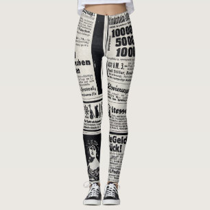Leggings Histórico Kiev: Ilustracion de periódico de 1917