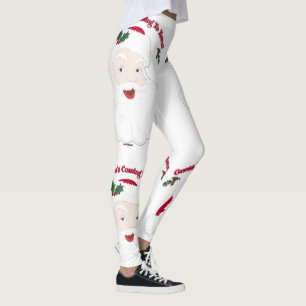 Leggings Ho Ho Ho Ho Vintage Santa