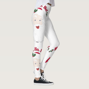 Leggings Ho Ho Ho Ho Vintage Santa