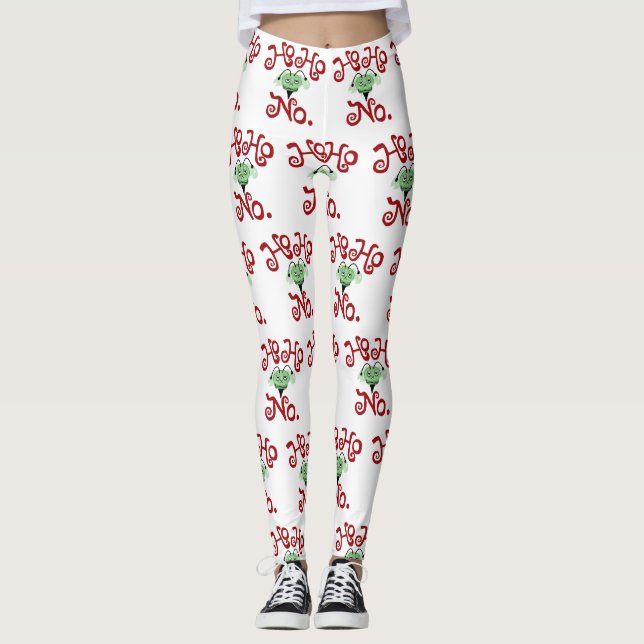 Leggings Ho Ho No - Vacaciones de Zom-BEE (Anverso)