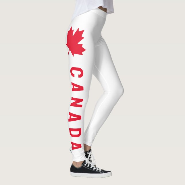 Leggings Hoja de arce canadiense (Derecha)