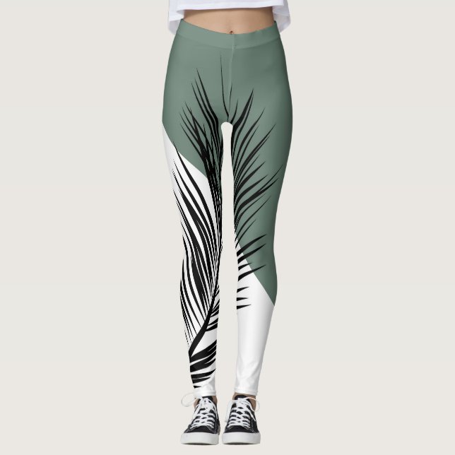 Leggings Hoja de palma (Anverso)