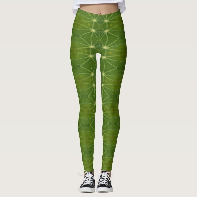 Leggings Hoja verde (Anverso)