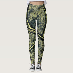 Leggings Hoja verde de Moss