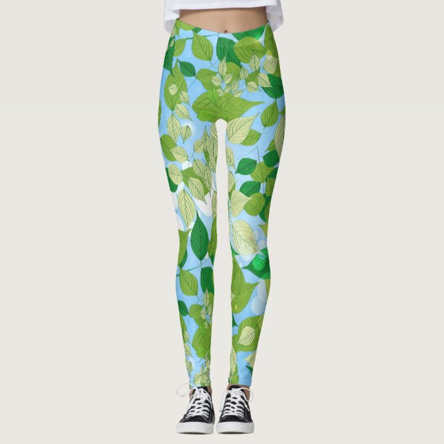 Leggings Hojas (Anverso)