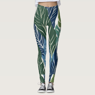Leggings hojas