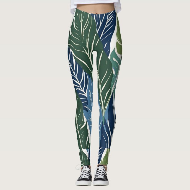 Leggings hojas (Anverso)