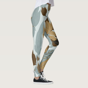Leggings hojas