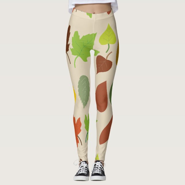 Leggings Hojas (Anverso)