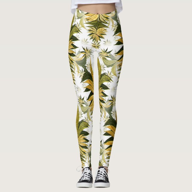Leggings Hojas de arce japonesas........ (Anverso)