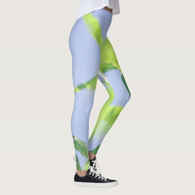 Leggings Hojas de Chamaenerion angustifolium Fireweed (Derecha)