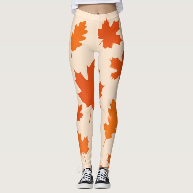 Leggings Hojas de Gratitud (Anverso)