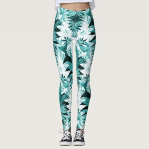 Leggings Hojas de mar......