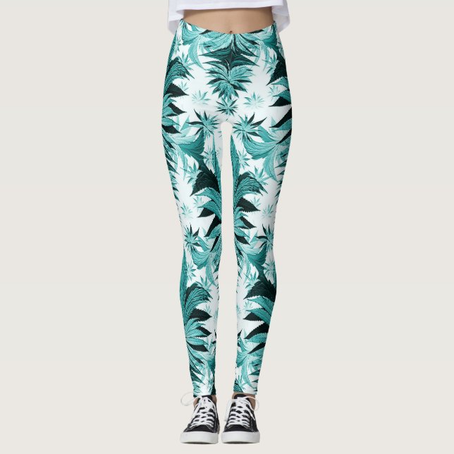 Leggings Hojas de mar...... (Anverso)