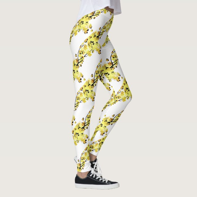 Leggings Hojas de otoño (Derecha)