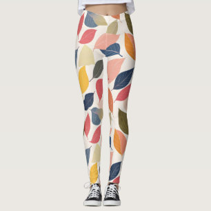 Leggings Hojas de otoño coloridas
