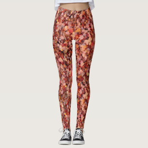 Leggings Hojas de otoño reales