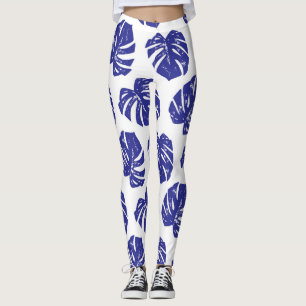 Leggings Hojas de palmeras: Patrón natural