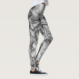 LEGGINGS HOJAS DE PLATA