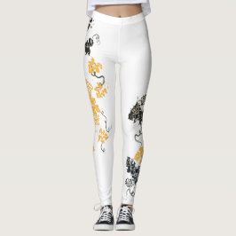 Leggings Hojas de uva
