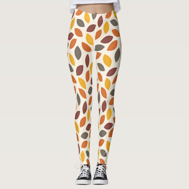 Leggings Hojas otoñales (Anverso)
