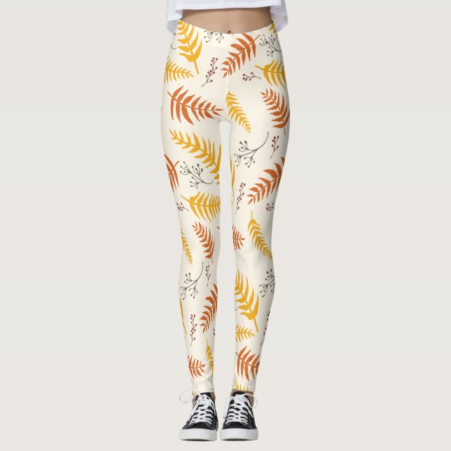 Leggings Hojas otoñales (Anverso)
