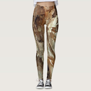 Leggings Hojas secadas del tabaco