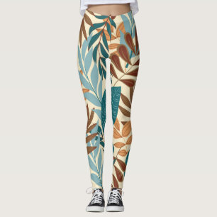 Leggings Hojas tropicales - Modelo espléndido